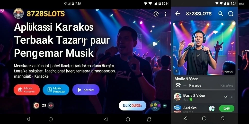 Tampilan antarmuka aplikasi 8728SLOTS yang menarik dan inovatif.