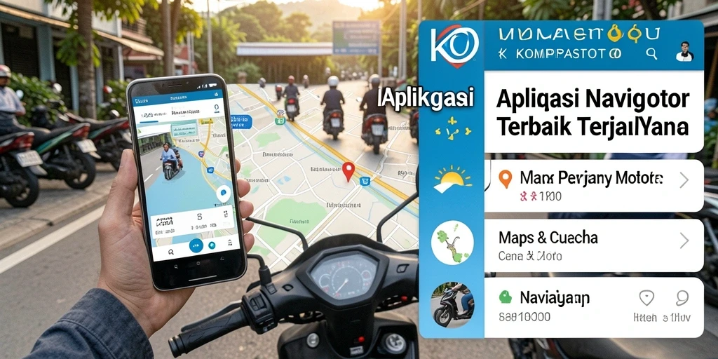 Tampilan antarmuka KOMPASTOTO yang intuitif dan mudah digunakan.